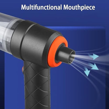 Xech Portable Car Vacuum Cleaner – USB Rechargeable 2-in-1