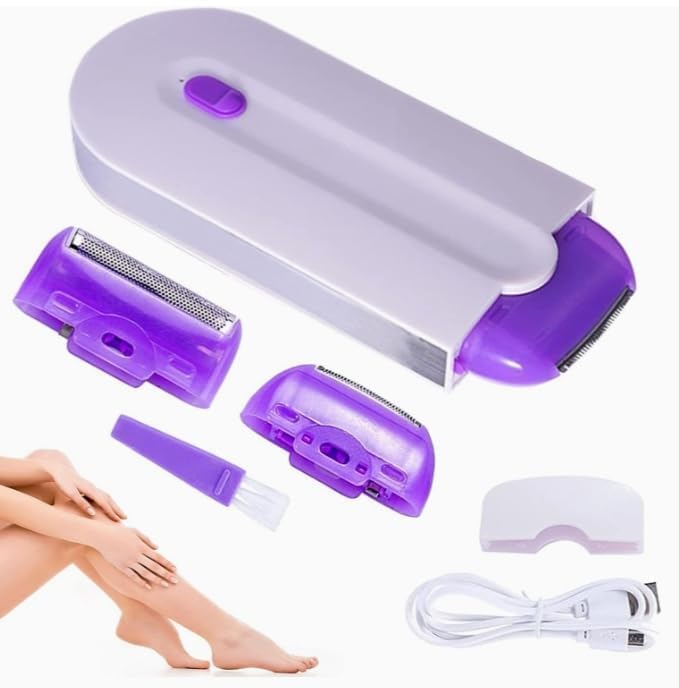 Painless Facial & Body Hair Trimmer