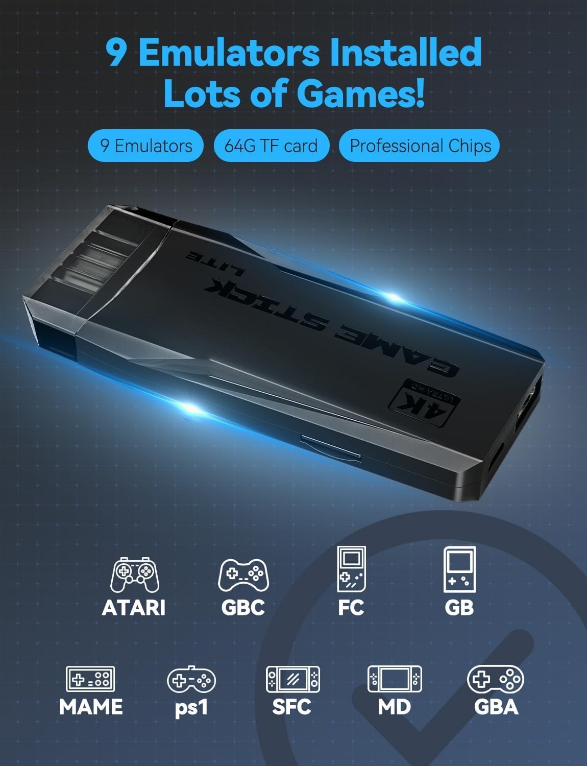 MojoCart RetroPlay Stick | Relive the Golden Era of Gaming