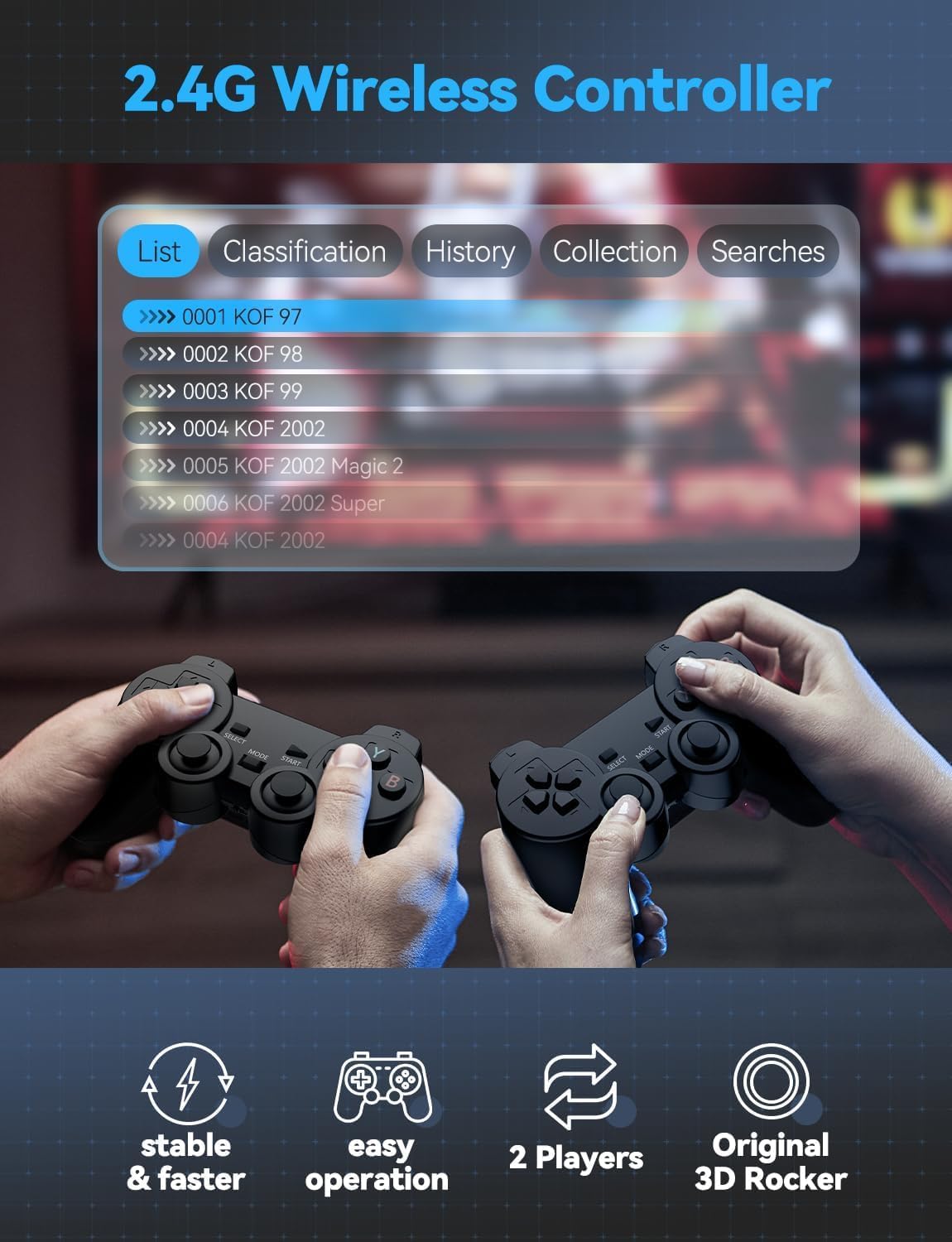 MojoCart RetroPlay Stick | Relive the Golden Era of Gaming