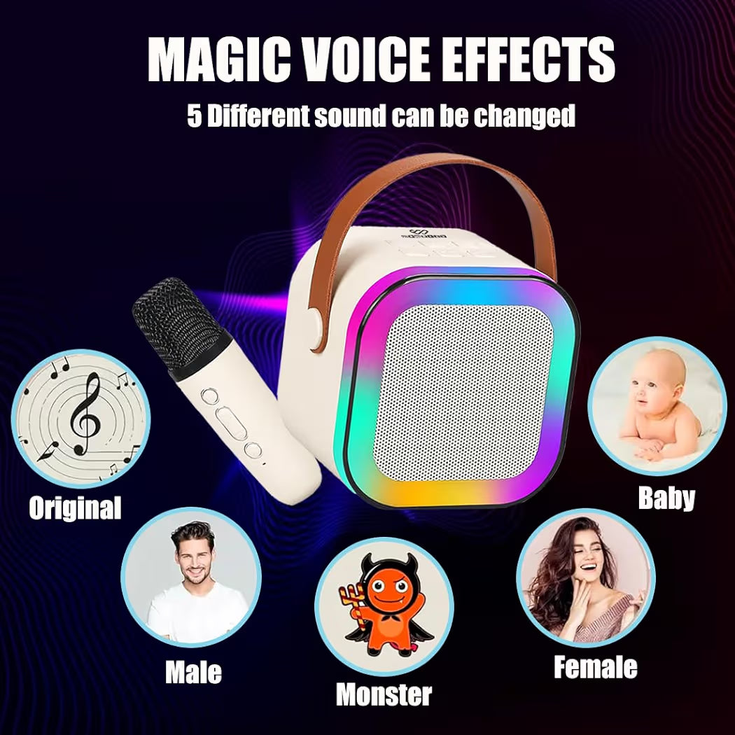 Bluetooth Karaoke Speaker with Microphone