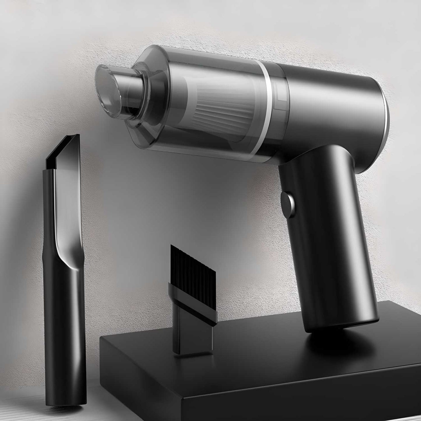 Xech Portable Car Vacuum Cleaner – USB Rechargeable 2-in-1